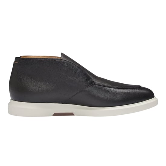 Boss Hoge leren sneakers voor heren van Randy (Donkerbruin) - Image 1