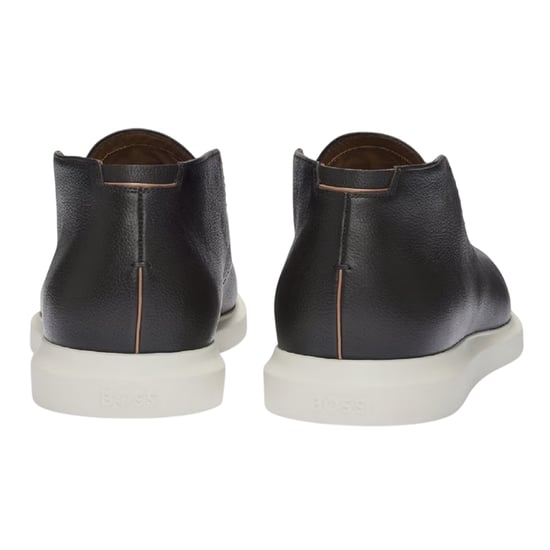 Boss Hoge leren sneakers voor heren van Randy (Donkerbruin) - Image 2