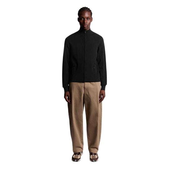 Lyle & Scott Heren Mock Neck Regular Trainingsjack (Putty) - Image 5