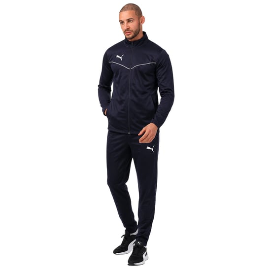 Puma Heren Team Rise Vochtregulerende Reguliere Trainingsjas (Marineblauw) - Image 4