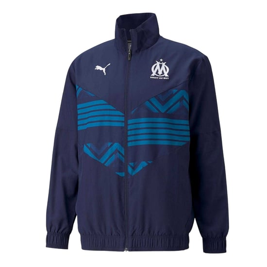 Puma Heren Prematch-jas van Olympique de Marseille FC (Marine) - Image 2