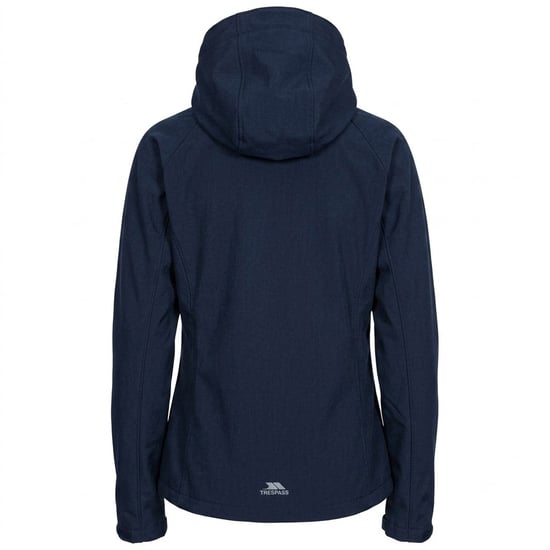 Trespass Dames Ellison Soft Shell Jacket (Donker Navy) - Image 2