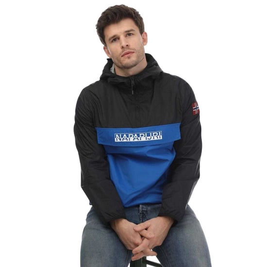 Napapijri Mens Coubertin Logo Regular Jacket (Blue Navy) - Image 4