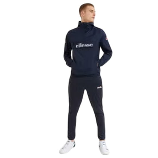 Ellesse Mens Acera Overhead Waterproof Jacket (Navy) - Image 4