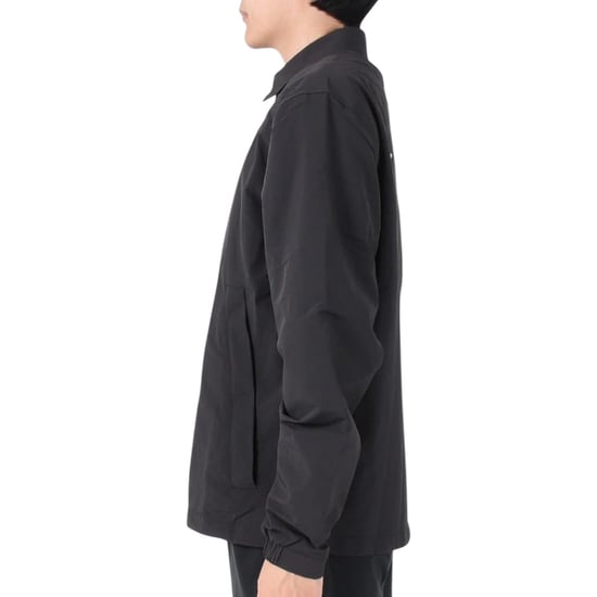 Puma Mens Collared Coach Jacket (Black) - Image 4