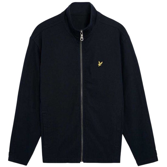Lyle & Scott Mens Twill High-Neck Jacket (Blue) - Image 1