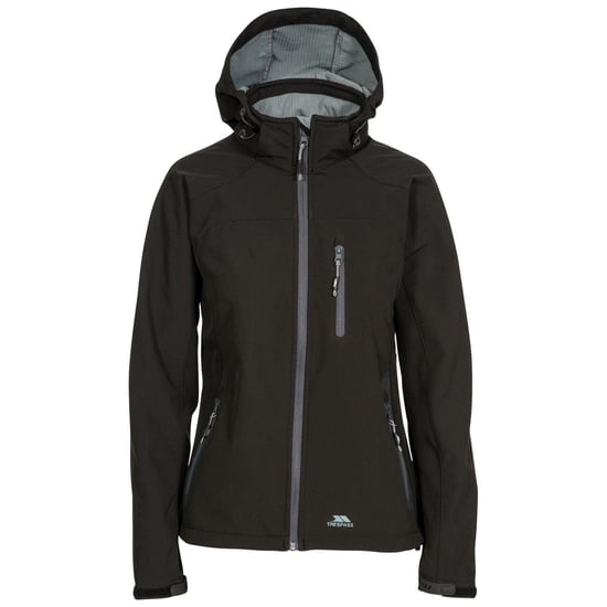 Trespass Kvinnors Ellison Soft Shell Jacka (Svart) - Image 1