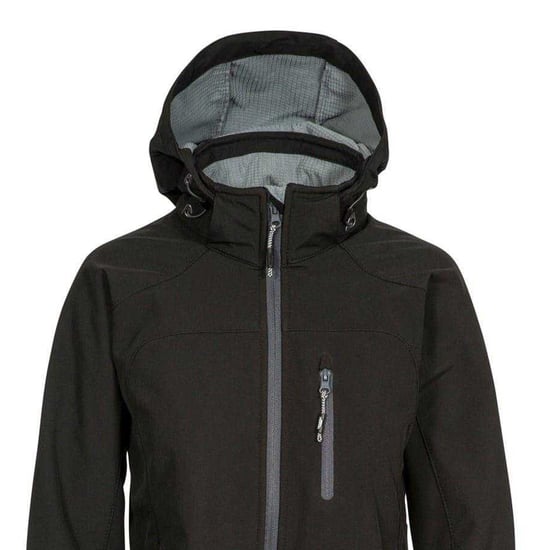 Trespass Kvinnors Ellison Soft Shell Jacka (Svart) - Image 3