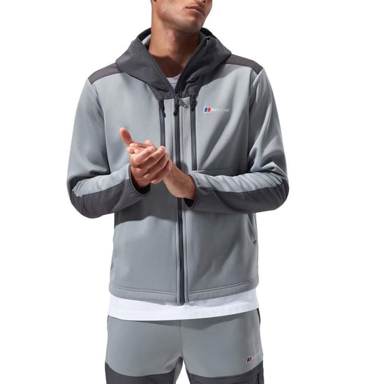 Berghaus Heren Reacon capuchonjas (Grijs/Zwart) - Image 1
