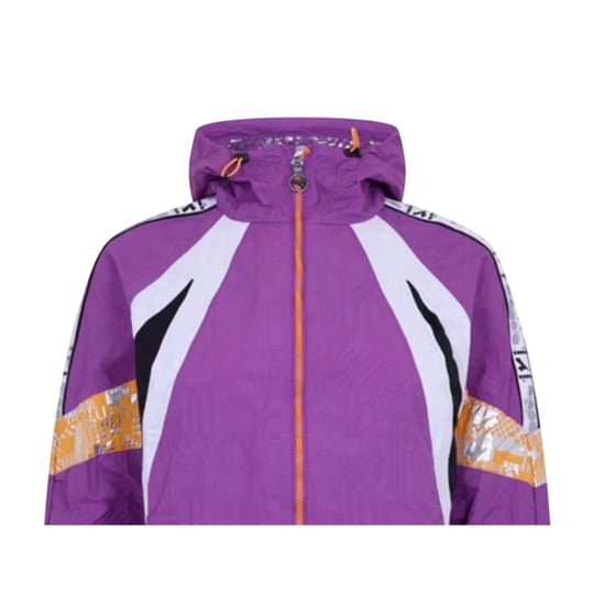 Diadora Isotherm-jas met logo voor dames (Paars) - Image 3