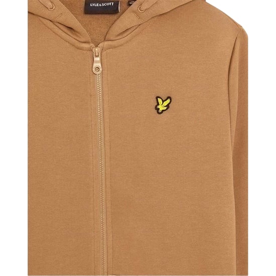 Lyle & Scott Jongens Hoodie Sweat Jacket (Tijgeroog) - Image 3