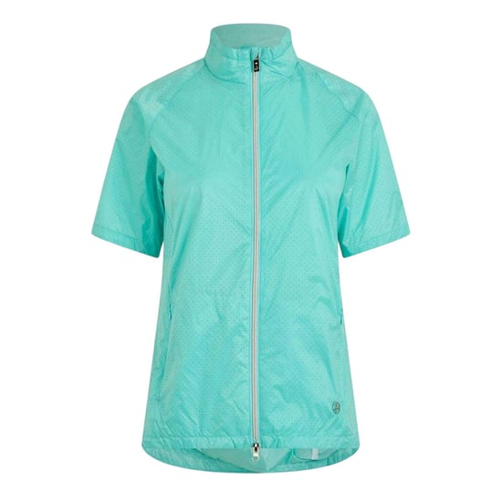 Calvin Klein Dames Geperforeerde Regular Golf Windbreaker (Aqua) - Image 2