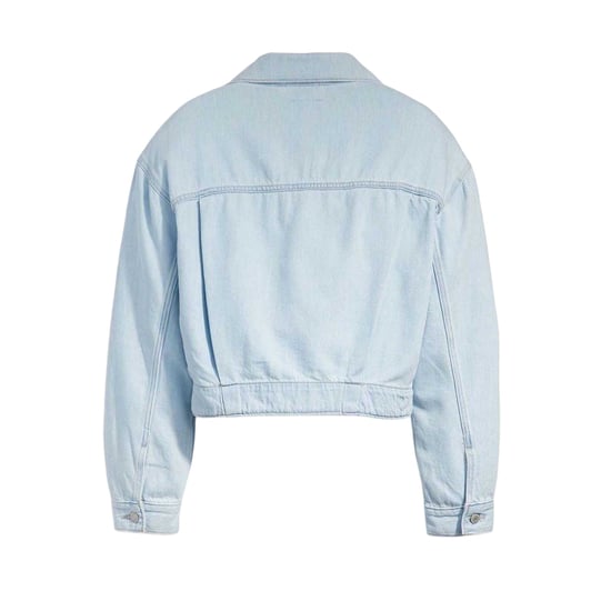 Levi's Dames Katoenen Denim Trucker Jacket (Lichtblauw) - Image 3