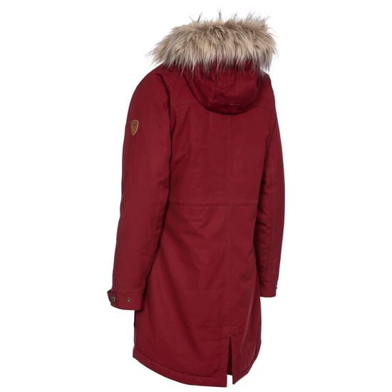 Trespass Womens/Ladies Faithful Waterproof Parka (Merlot) - Image 3