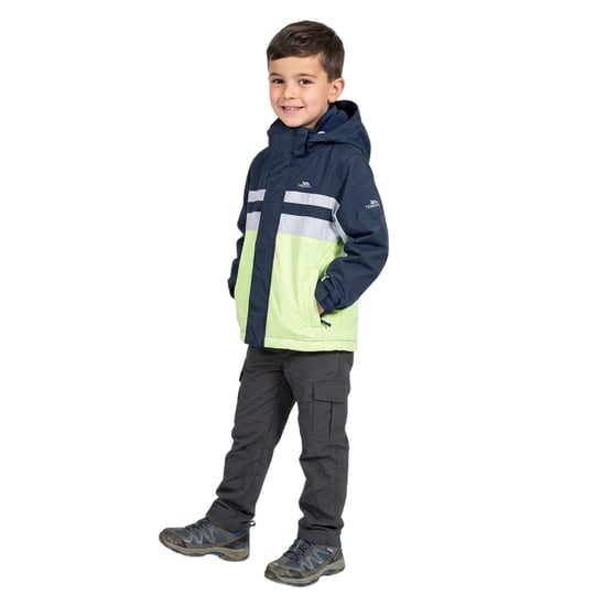 Trespass Raymont waterdichte jas voor kinderen (Groen) - Image 4