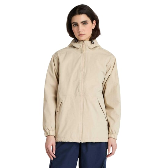 Timberland Womens/Ladies Winnick Waterproof Shell Jacket (Beige) - Image 3