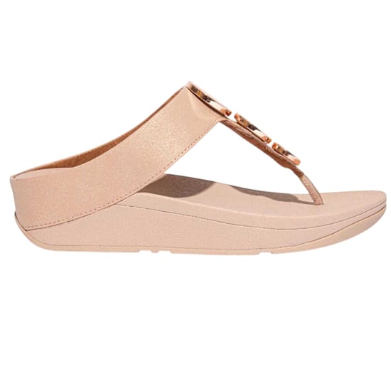 FitFlop Halo-sandalen met teenband en sleehak voor dames (Beige) - Image 1