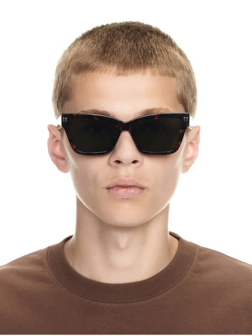 Accessories Off White Cincinnati Square Full Rim Sunglasses in 6055 Havana - Image 4
