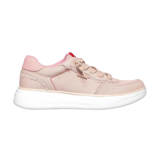 Skechers Dames Skipper Hi Canvas Sneakers (Roze) - Image 1
