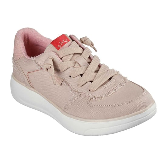 Skechers Dames Skipper Hi Canvas Sneakers (Roze) - Image 2