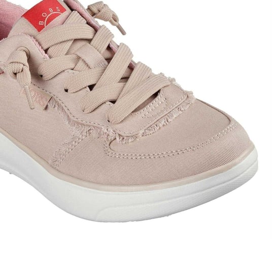 Skechers Dames Skipper Hi Canvas Sneakers (Roze) - Image 3