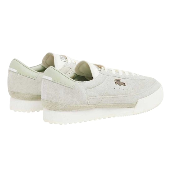 Lacoste Womens/Ladies Aura Suede Trainers (Khaki Green) - Image 2