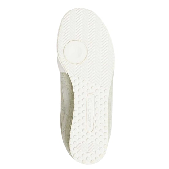 Lacoste Womens/Ladies Aura Suede Trainers (Khaki Green) - Image 3