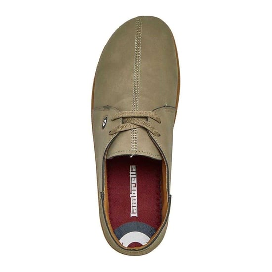 Lambretta Herr Logo Plattform Sneakers (Sand) - Image 4