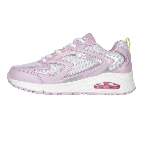 Skechers Uno Classic-träningsskor för flickor (Lavendel/rosa) - Image 2
