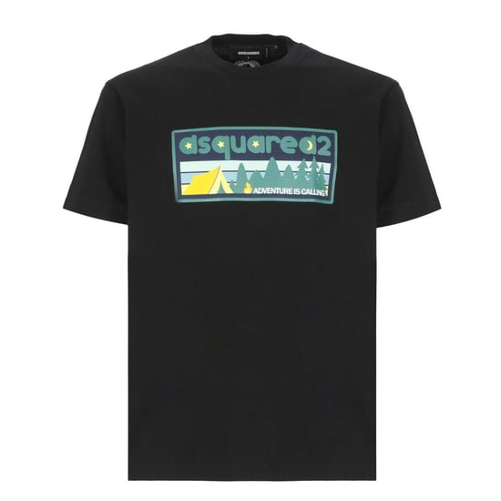 DSquared2 Heren Avontuur roept T-Shirt (Zwart) - Image 6