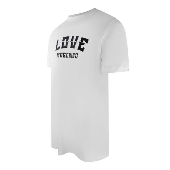 Love Moschino Mens Bold Logo T-Shirt (White) - Image 3
