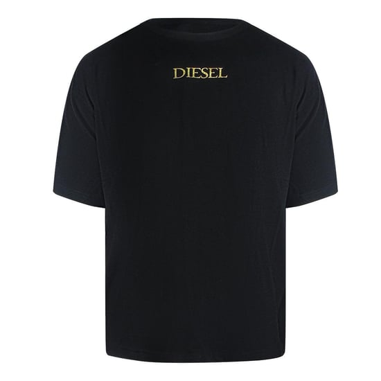 Diesel Heren T-shirt katoen met logo (Zwart) - Image 1