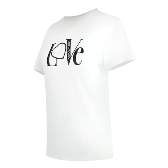 Love Moschino Womens/Ladies Cotton T-Shirt (White) - Image 3