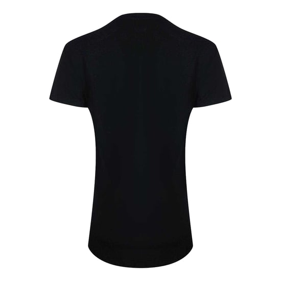 Love Moschino Dames/Dames Groovy Logo T-shirt met korte mouwen (Zwart) - Image 2