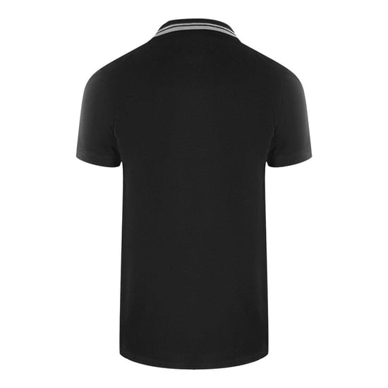 Love Moschino Mens Box Logo Cotton Polo Shirt (Black) - Image 2