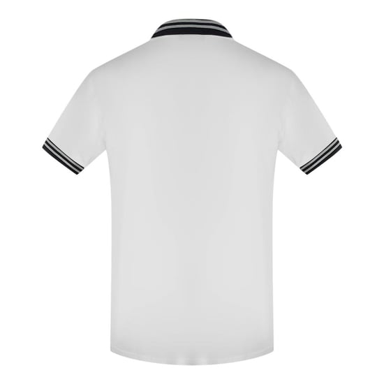 Love Moschino Mens Cotton Polo Shirt (White) - Image 2