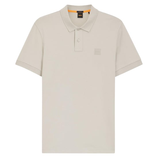 Boss Polo-shirt voor heren met Passenger Box-logo (Pastel Grijs) - Image 2