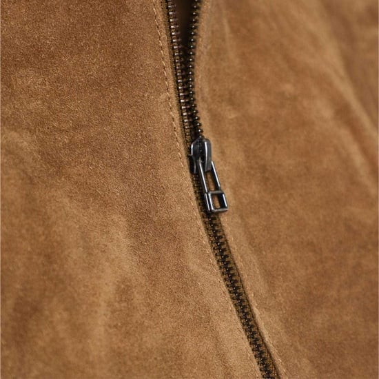 Elle Motorsuèdejas voor dames (Tan) - Image 4