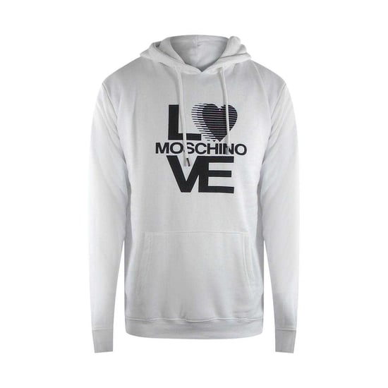 Love Moschino Dames/Dames Love Bold Logo Hoodie (Wit) - Image 1