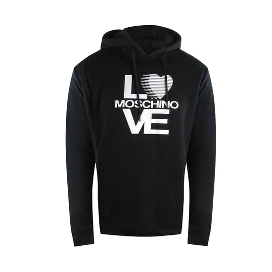 Love Moschino Dames/Dames Love Bold Logo Hoodie (Zwart) - Image 1