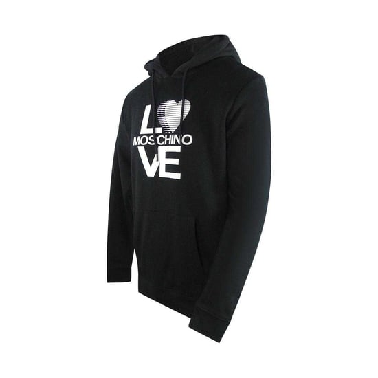 Love Moschino Dames/Dames Love Bold Logo Hoodie (Zwart) - Image 3