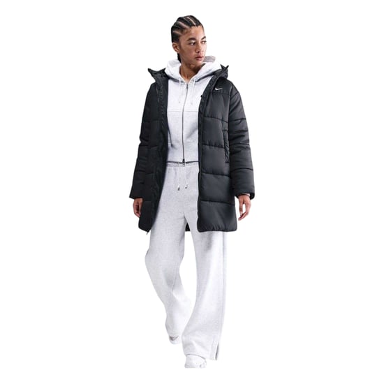 Nike Dames Classic Therma-Fit Geïsoleerde Loose Puffer Jacket (Zwart) - Image 1