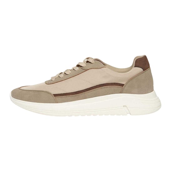 Threadbare Ariba-sportschoenen voor heren van textiel (Beige) - Image 2