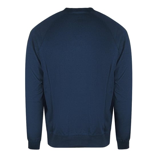 Diesel Heren Total Eclipse Distressed Logo Raglan Sweatshirt (Blauw) - Image 2
