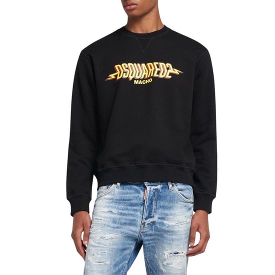 DSquared2 Uniseks Macho Logo Sweatshirt voor volwassenen (Zwart) - Image 5