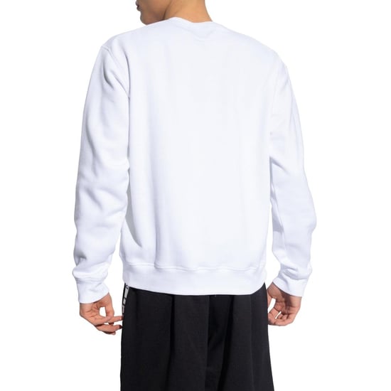 DSquared2 Uniseks Adult Cool Icon Logo Sweatshirt (Wit, Zwart) - Image 6