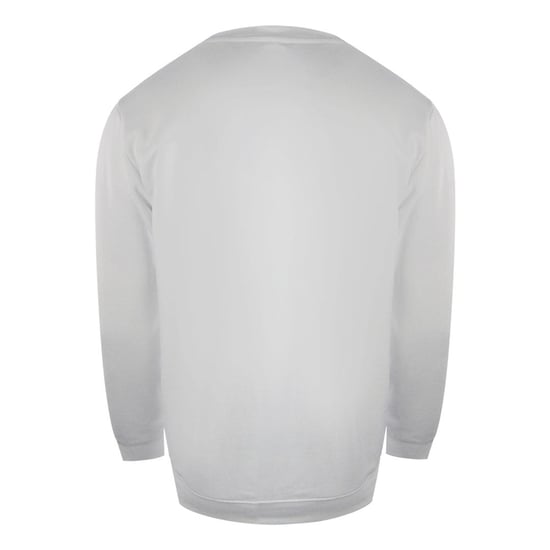 Love Moschino Mens Heart Logo Sweatshirt (White) - Image 2