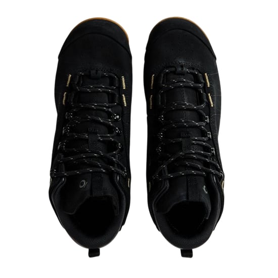 Oboz Waterdichte leren wandelschoenen voor dames van het merk Bozeman (Zwart) - Image 3