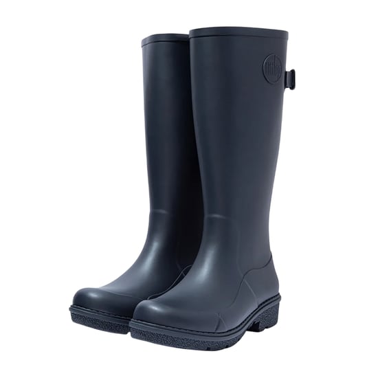 Fit Flop Wonderwelly-gummistövlar för kvinnor/damer (Marinblått) - Image 3