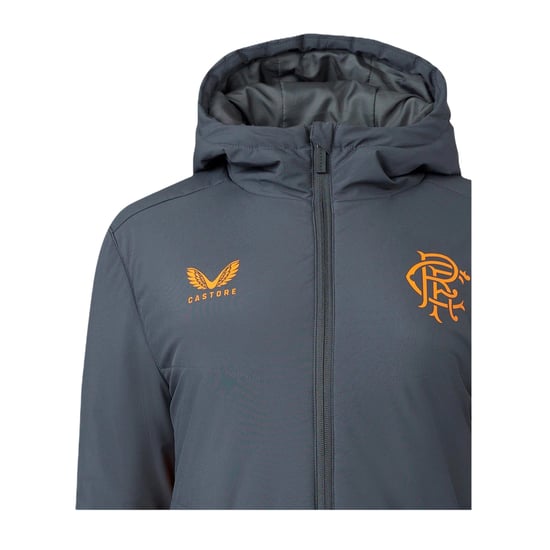 Castore Dames Rangers FC Hooded Anorak (Echt Rood) - Image 3